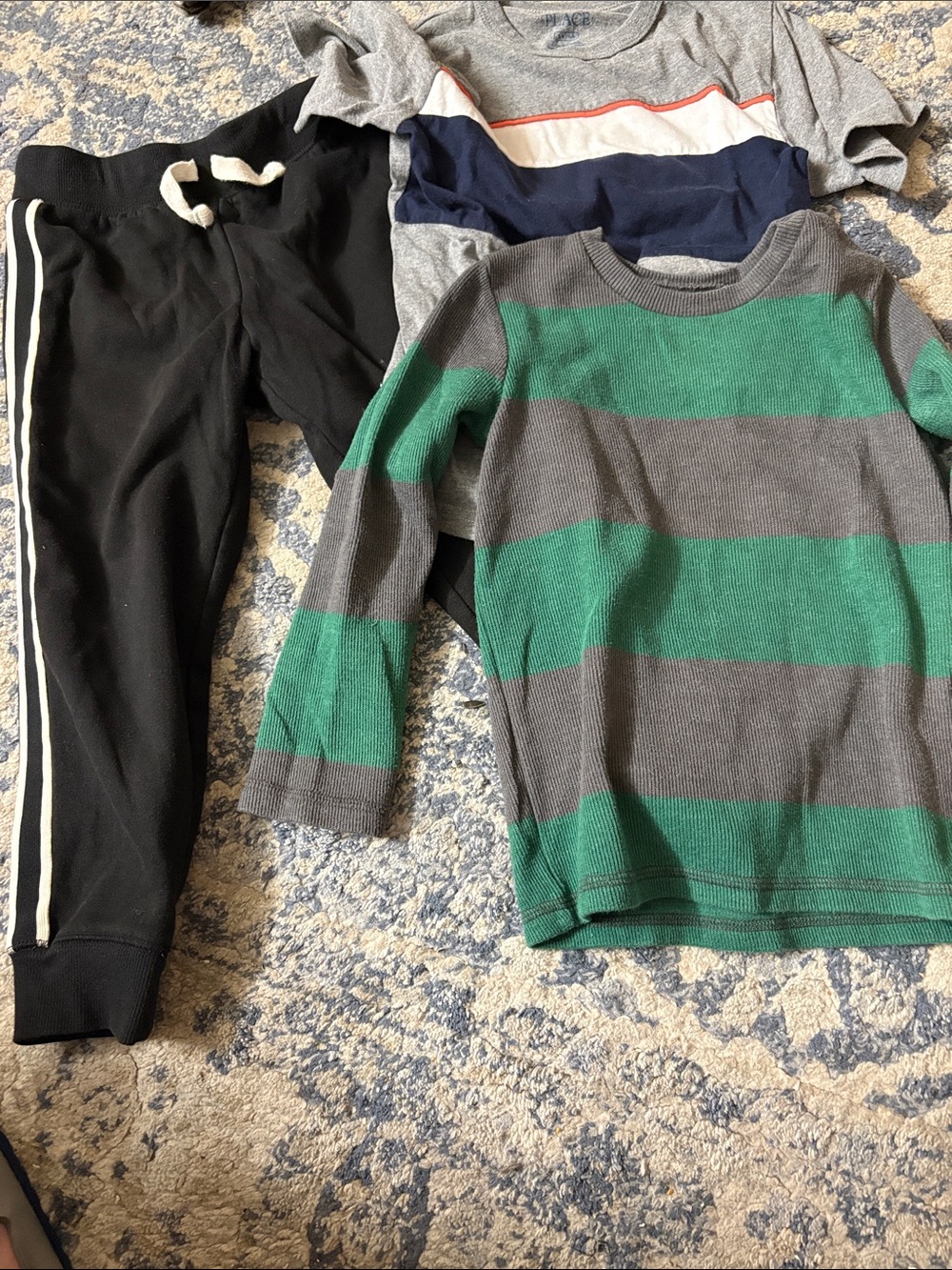 Boys Size 5 Clothing Bundle – Jumping Beans Pants & Shirt + Children’s Place Tee